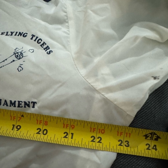 VTG Chicago 3rd Annual Flying Tigers Golf Tournament 1980 Windbreaker Medium - Picture 11 of 14